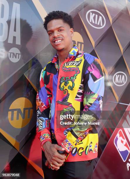 Jarell Eddie attends 2018 NBA Awards at Barkar Hangar on June 25, 2018 in Santa Monica, California.