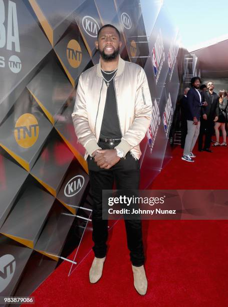 Royce O'Neale attends 2018 NBA Awards at Barkar Hangar on June 25, 2018 in Santa Monica, California.