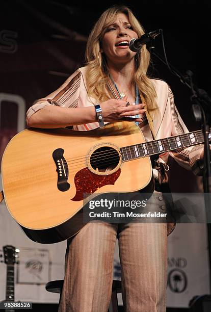 Brooke White performs at Aloft Hotels' Live in the Vineyard Presented By Aloft Hotels on April 10, 2010 in Napa, California.
