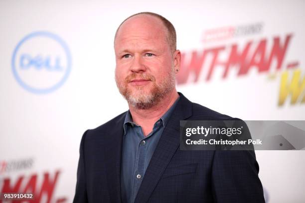 Joss Whedon attends the premiere of Disney And Marvel's "Ant-Man And The Wasp" on June 25, 2018 in Los Angeles, California.