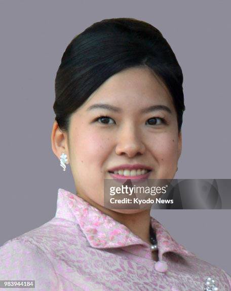 Photo shows Japanese Princess Ayako, the youngest daughter of Princess Hisako and the late Prince Takamado. She will get engaged to an employee of a...