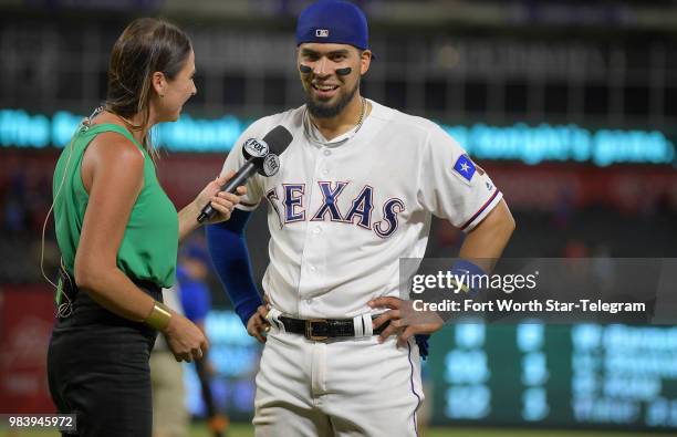 Texas Rangers Reporters 954 Fox Sports Reporter Stock Photos, High-Res Pictures, and Images ...