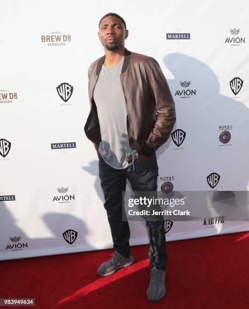 Roger Mason Jr. Attends Warner Bros. Records MFD BET Awards Party 2018 Powered by Martell Cognac and Royal Elite Vodka on June 23, 2018 in Hollywood,...