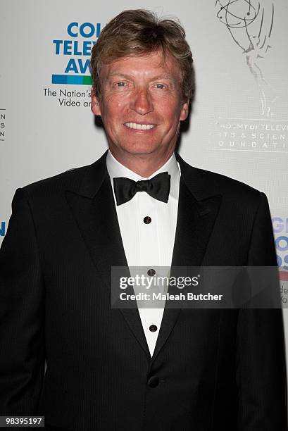 "Dancing with the Stars" host Nigel Lythgoe attends the 31st annual college television awards at the Renaissance Hollywood Hotel on April 10, 2010 in...