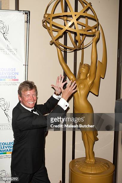 "Dancing with the Stars" host Nigel Lythgoe attends the 31st annual college television awards at the Renaissance Hollywood Hotel on April 10, 2010 in...