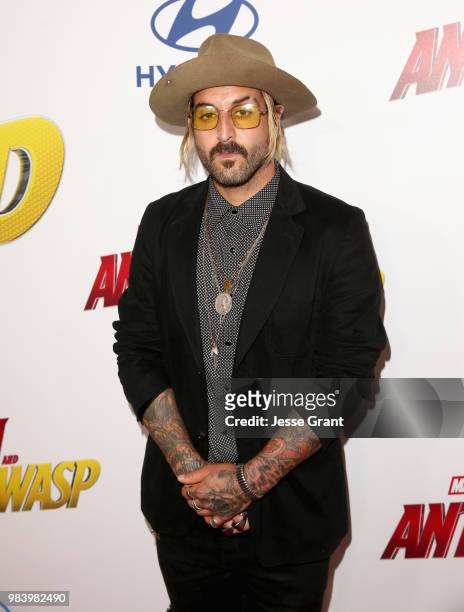 Wild the Coyote attends the Los Angeles Global Premiere for Marvel Studios' "Ant-Man And The Wasp" at the El Capitan Theatre on June 25, 2018 in...