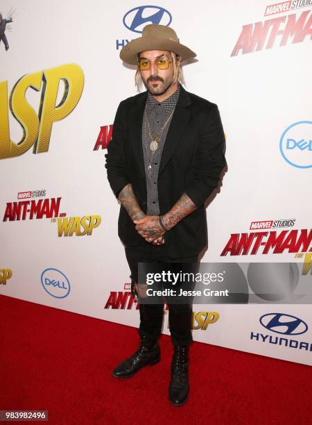 Wild the Coyote attends the Los Angeles Global Premiere for Marvel Studios' "Ant-Man And The Wasp" at the El Capitan Theatre on June 25, 2018 in...