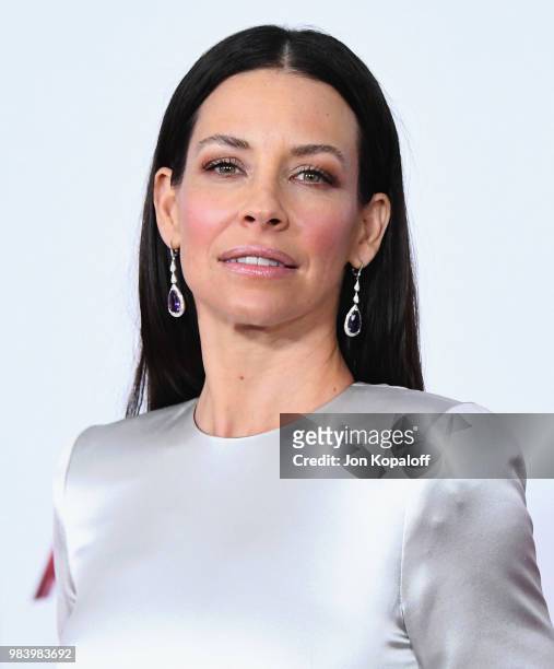 Evangeline Lilly attends the premiere of Disney And Marvel's "Ant-Man And The Wasp" at the El Capitan Theater on June 25, 2018 in Hollywood,...