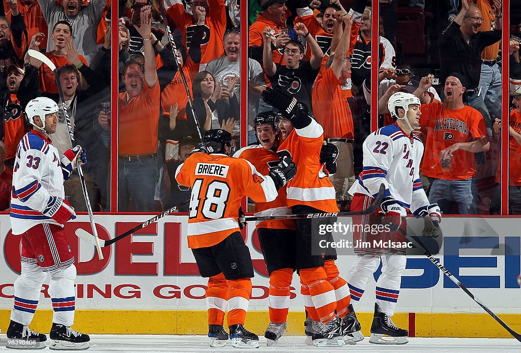 New York Rangers v Philadelphia Flyers