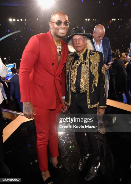 Tucker and James Goldstein attend the 2018 NBA Awards at Barkar Hangar on June 25, 2018 in Santa Monica, California.