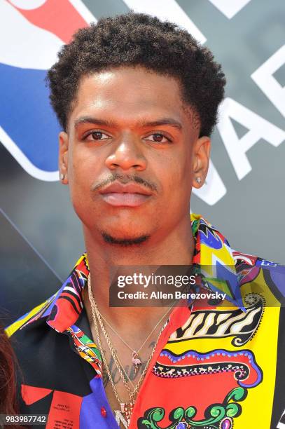 Jarell Eddie attends the 2018 NBA Awards Show at Barker Hangar on June 25, 2018 in Santa Monica, California.