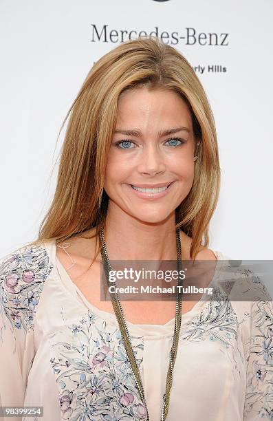 Actress Denise Richards arrives at the launch party for actress Holly Robinson Peete's new book "My Brother Charlie" on April 11, 2010 in Culver...
