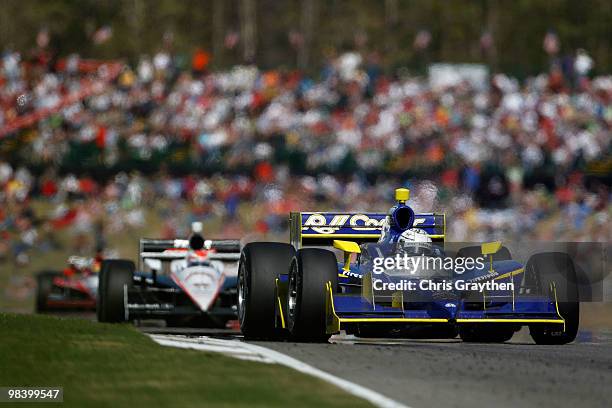 Mike Conway of England, driver of the Dreyer & Reinbold Racing Dallara Honda drives during the IRL IndyCar Series Grand Prix of Alabama at Barber...