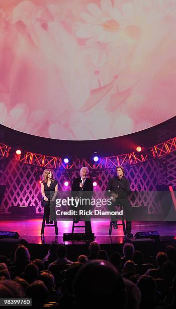 Recording Artists Alison Krauss, Honoree Kenny Rogers and Billy Dean Perform at Kenny Rogers: The First 50 Years show at the MGM Grand at Foxwoods on...