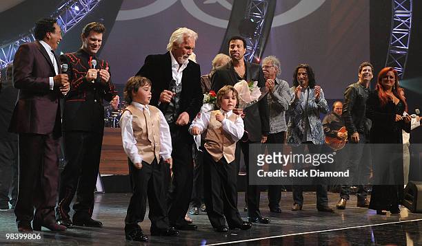 Recording Artists Billy Smokey Robinson, Chris Isaak, Kenny Rogers, The Oak Ridge Boys, Kevin Griffin and Wynonna Judd Perform at Kenny Rogers: The...