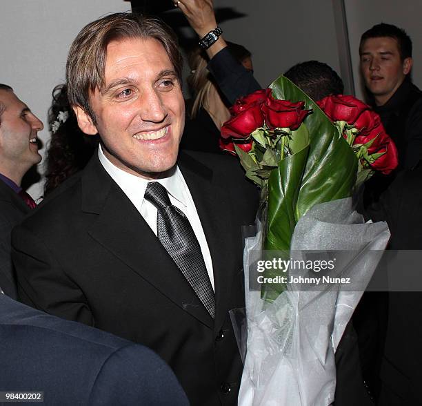 Marcos Galvany attends the "Oh My Son" Opera By Marcos Galvany after party at Armani Ristorante on April 10, 2010 in New York City.