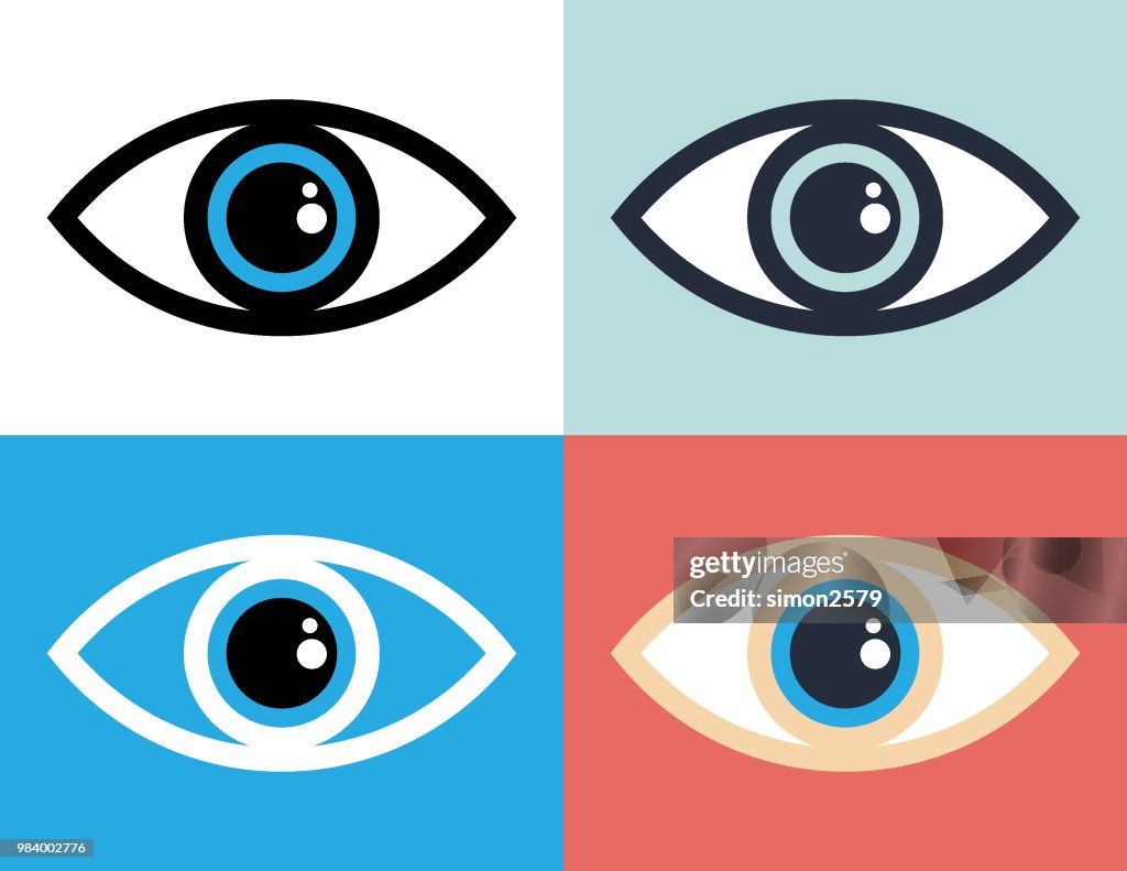 Auge-Symbol Symbol Abbildung