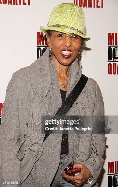 Nona Hendryx attends the opening of "Million Dollar Quartet" at Nederlander Theatre on April 11, 2010 in New York City.