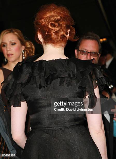 Actress Christina Hendricks attends the 42nd Annual Academy of Magical Arts Awards at Avalon Hollywood on April 11, 2010 in Hollywood, California.