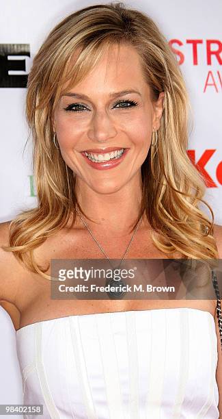 Actress Julie Benz attends the second annual Streamy Awards at the Orpheum Theater on April 11, 2010 in Los Angeles, California.