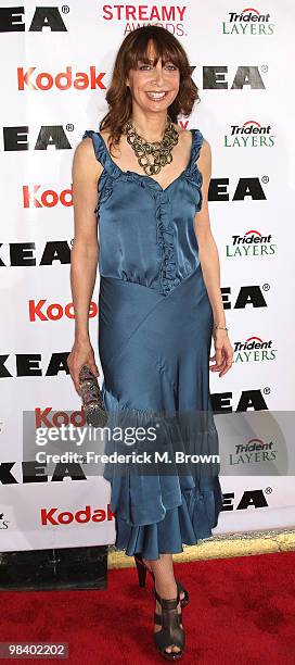 Actress Illeana Douglas attends the second annual Streamy Awards at the Orpheum Theater on April 11, 2010 in Los Angeles, California.