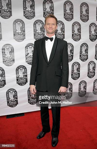 Actor Neil Patrick Harris attends the 42nd Annual Academy Of Magical Arts Awards at the Avalon on April 11, 2010 in Hollywood, California.