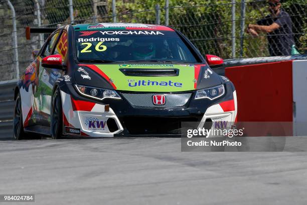 Jose Rodrigues during the Race 1 of FIA WTCR 2018 World Touring Car Cup Race of Portugal, Vila Real, June 23, 2018.