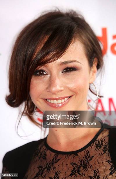 Actress Danielle Harris attends the second annual Streamy Awards at the Orpheum Theater on April 11, 2010 in Los Angeles, California.