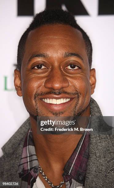 Actor Jaleel White attends the second annual Streamy Awards at the Orpheum Theater on April 11, 2010 in Los Angeles, California.