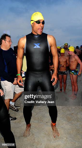 Actor Rick Fox attends the third Annual Nautica South Beach Triathlon on April 11, 2010 in Miami Beach, Florida.