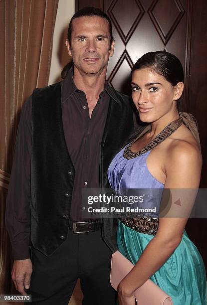 Actor Lorenzo Lamas and fiance Shawna Craig attends the 17th Annual MMPA Oscar Week Student Filmmakers Luncheon at Montage Beverly Hills on March 5,...