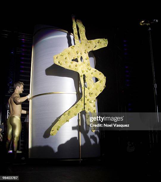 Ke$ha performs at Jeffrey Sanker's White Party Palm Springs 2010 at the Palm Springs Convention Center on April 10, 2010 in Palm Springs, California.