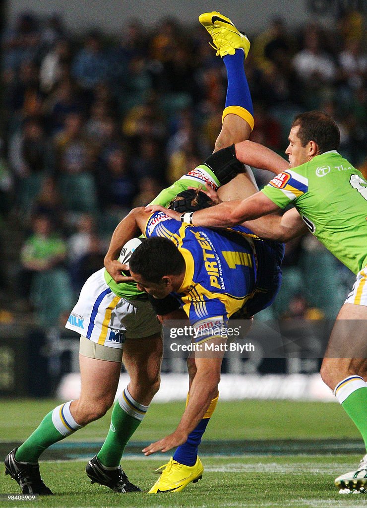 NRL Rd 5 - Eels v Raiders