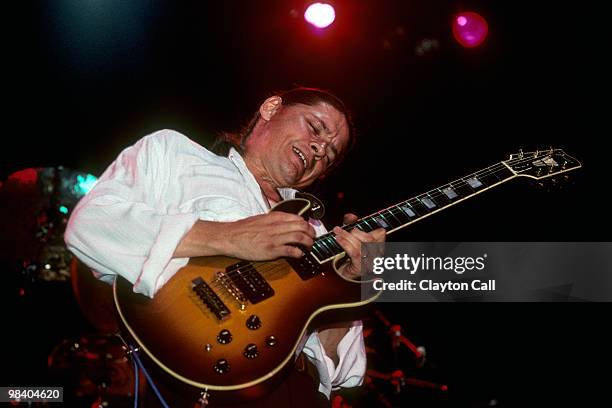 Robben Ford and The Blue Line performing at the Warfield Theater in San Francisco on September 22, 1990.