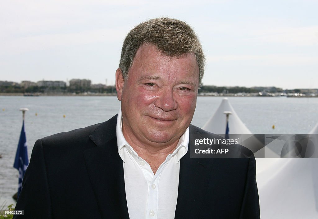 Canadian actor William Shatner poses on
