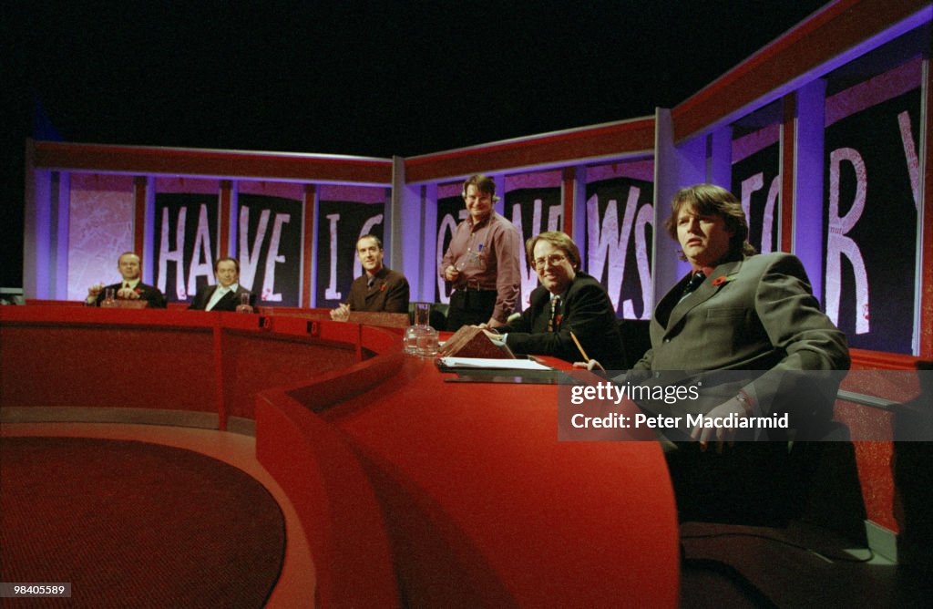 Contestants in the British television panel show 'Have I Got News