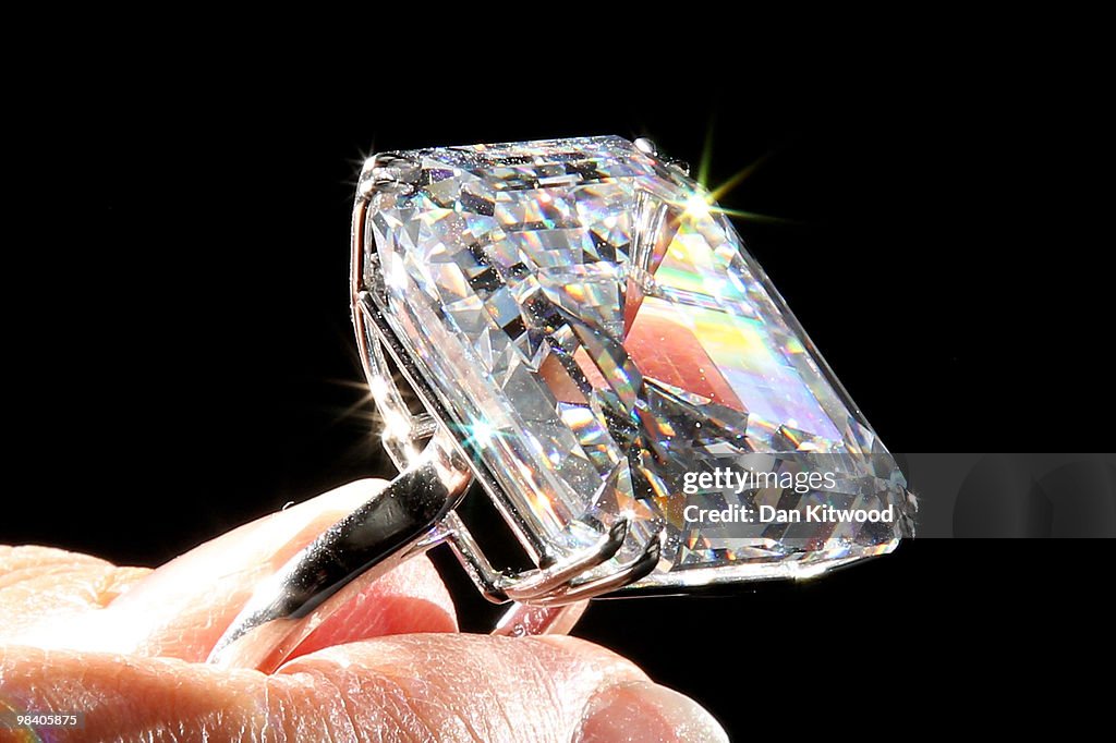 Rare 52 Carat White Diamond Amongst Jewels To Go On Sale At Sothebys