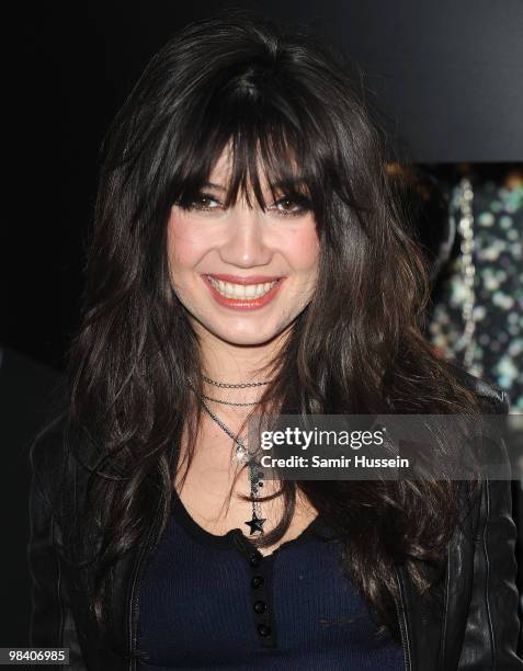 Daisy Lowe attends the launch party of Daisy Lowe's new Swarovski three-piece jewellery range, at Swarovski Crystallized on January 14, 2010 in...