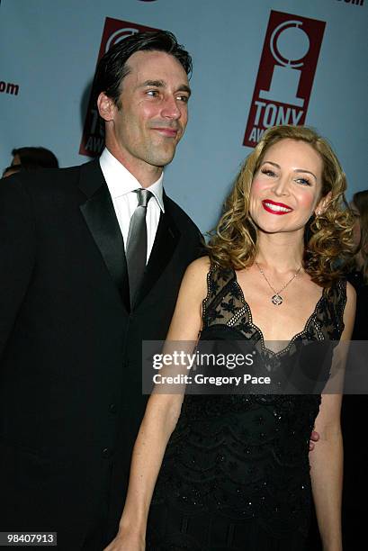 Jennifer Westfeldt and Jon Hamm