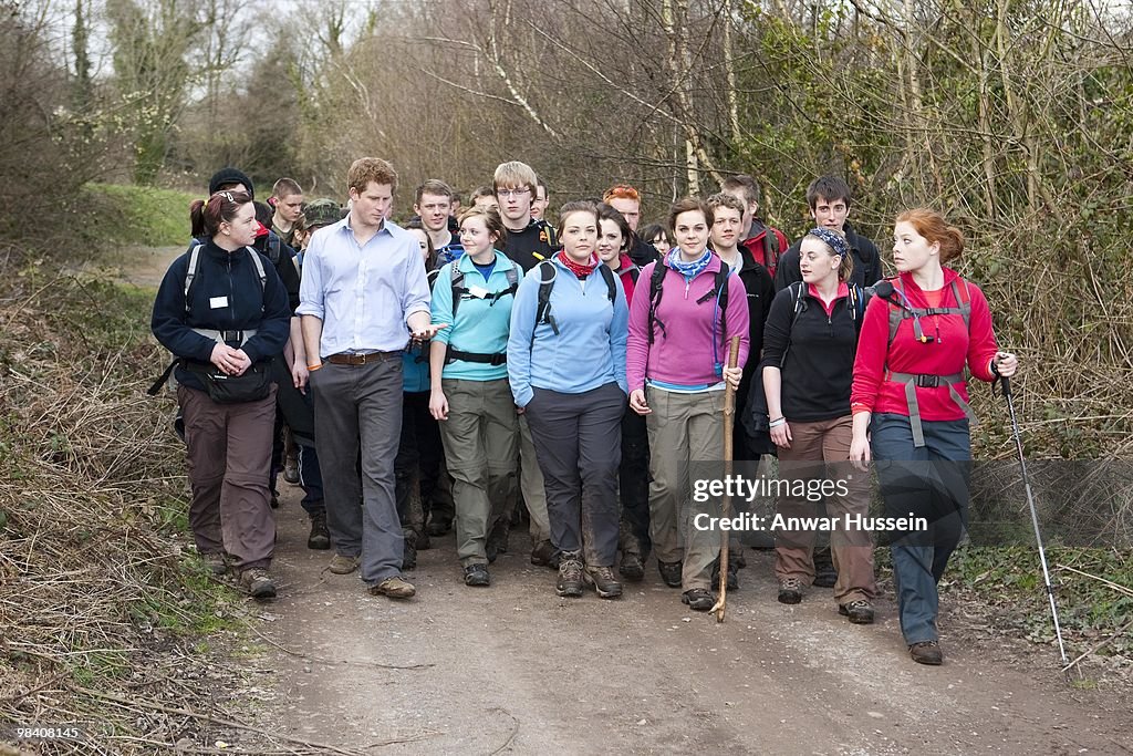 Prince Harry Meets Army Cadets
