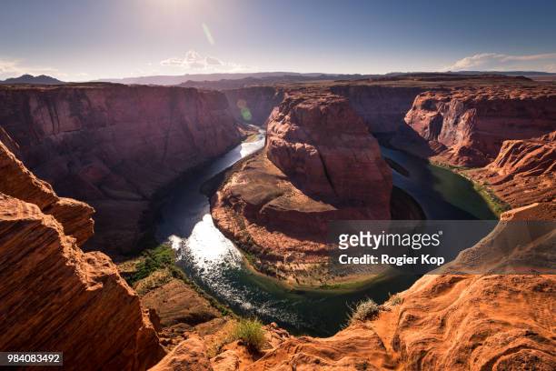 horseshoe bend - kop stock pictures, royalty-free photos & images