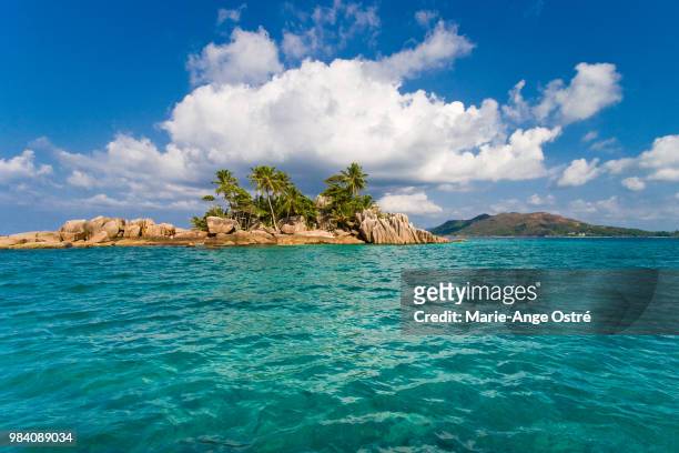seychelles, saint-pierre islet (praslin) - marie ange ostré photos et images de collection