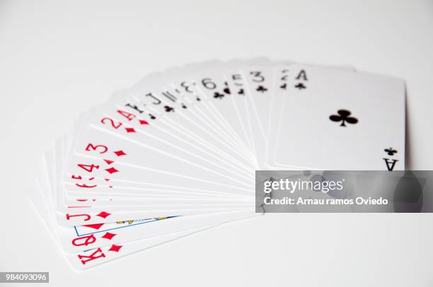 poker cards - ace of hearts stock pictures, royalty-free photos & images