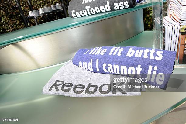 General view of atmosphere at the Reebok Toning Experience at Sunset Marquis Hotel & Villas on April 9, 2010 in West Hollywood, California.