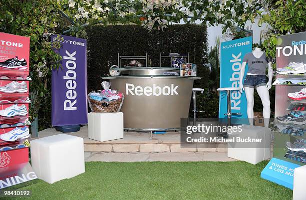 General view of atmosphere at the Reebok Toning Experience at Sunset Marquis Hotel & Villas on April 9, 2010 in West Hollywood, California.