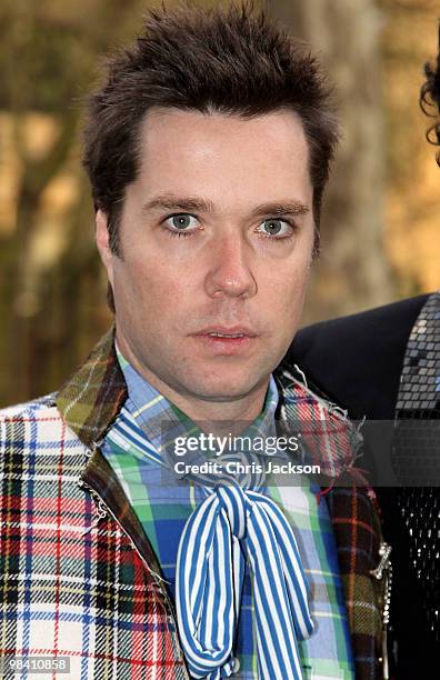 Rufus Wainwright arrives at the Prima Donna opening night at Sadler's Wells on April 12, 2010 in London, England.