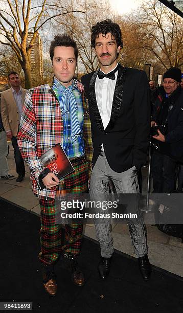 Rufus Wainwright attends The Prima Donna Opening Night at Sadler's Wells Theatre on April 12, 2010 in London, England.
