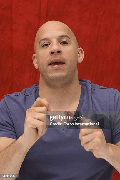 Vin Diesel in Hollywood, California on March 13, 2009. Reproduction by American tabloids is absolutely forbidden.