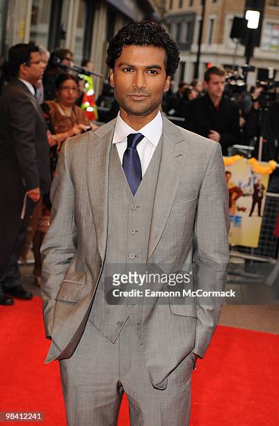 Sendhil Ramamurthy attends the 'It's a Wonderful Afterlife' UK Premiere at the Odeon West End cinema on April 12, 2010 in London, England.