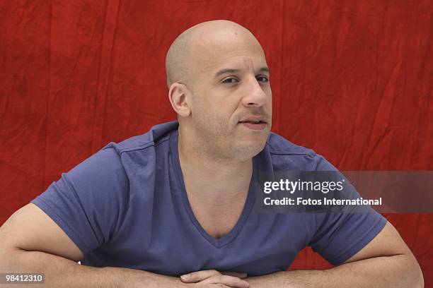 Vin Diesel in Hollywood, California on March 13, 2009. Reproduction by American tabloids is absolutely forbidden.